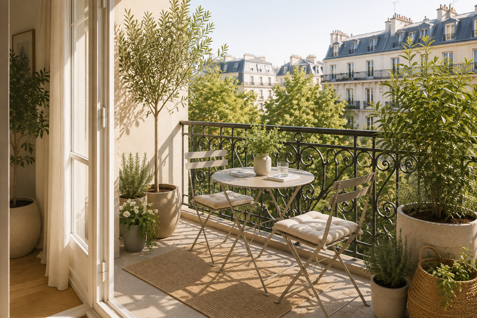 Terrasse Balcon Appartement Nantes Erdre